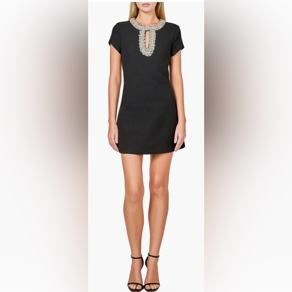 English Factory Embellished Shift Minidress NWT $185 size Large